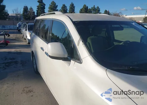 2014 Nissan Quest Sv z USA, uszkodzony, nr VIN JN8AE2KPXE9106717